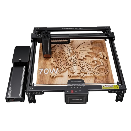 Lézer plotter  gravírozó gép Atomstack A70 Pro 85x80cm 70W